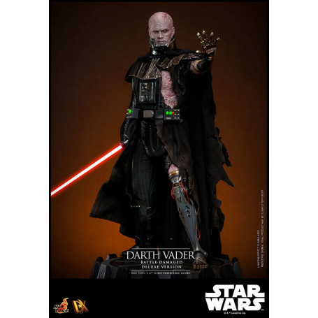 Hot toys Star Wars: Darth Vader Battaglia Danneggiata Versione Deluxe MMS 1/6