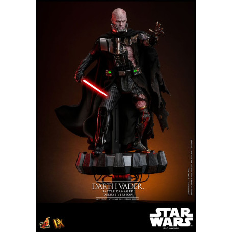 Hot toys Star Wars: Darth Vader Battaglia Danneggiata Versione Deluxe MMS 1/6