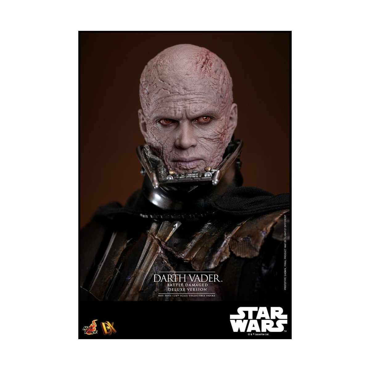 Hot toys Star Wars: Darth Vader Battaglia Danneggiata Versione Deluxe MMS 1/6