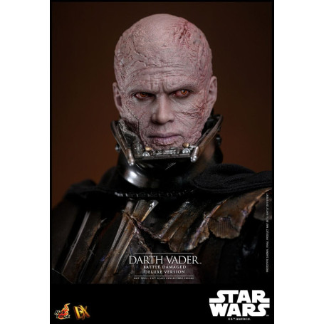 Hot toys Star Wars: Darth Vader Battaglia Danneggiata Versione Deluxe MMS 1/6