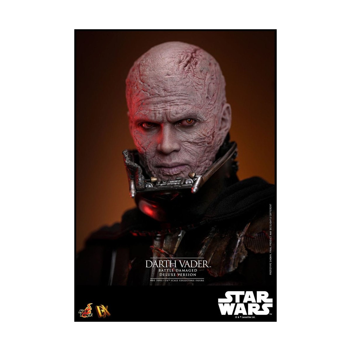 Hot toys Star Wars: Darth Vader Battaglia Danneggiata Versione Deluxe MMS 1/6