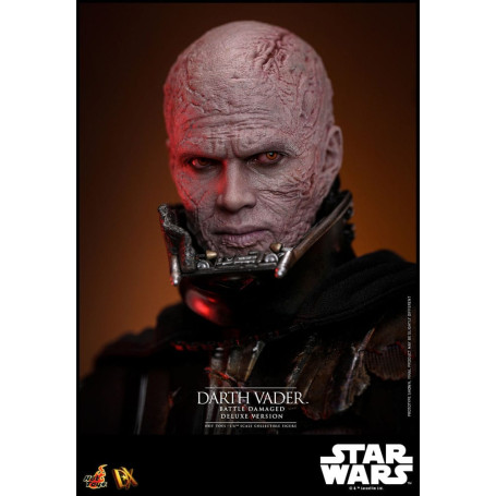 Hot toys Star Wars: Darth Vader Battaglia Danneggiata Versione Deluxe MMS 1/6