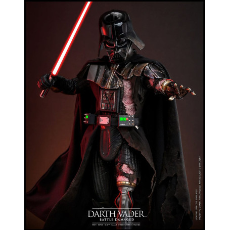 Hot toys Star Wars: Darth Vader Battaglia Danneggiata MMS 1/6