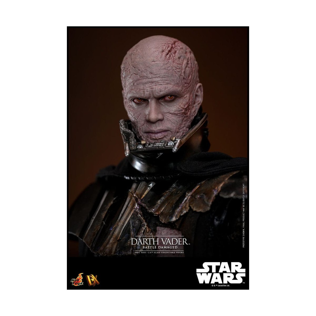 Hot toys Star Wars: Darth Vader Battaglia Danneggiata MMS 1/6