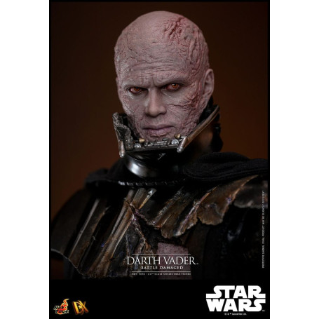 Hot toys Star Wars: Darth Vader Battaglia Danneggiata MMS 1/6