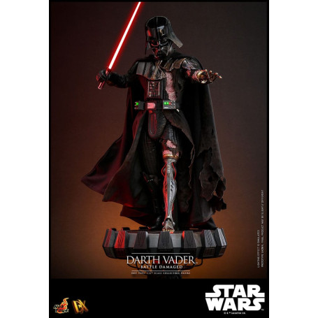 Hot toys Star Wars: Darth Vader Battaglia Danneggiata MMS 1/6