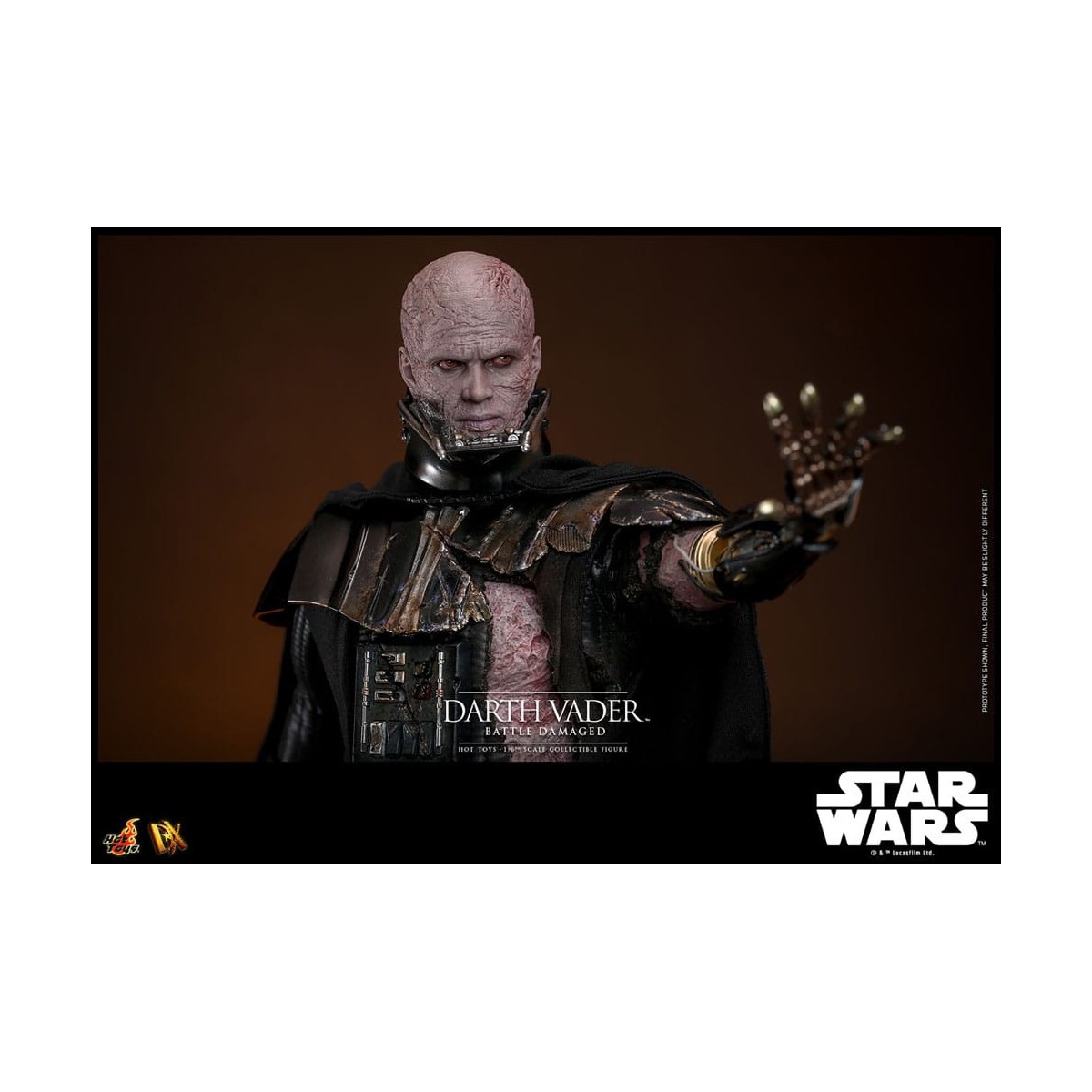 Hot toys Star Wars: Darth Vader Battaglia Danneggiata MMS 1/6