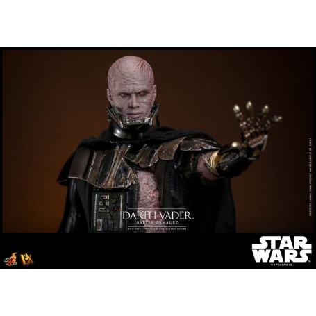 Hot toys Star Wars: Darth Vader Battaglia Danneggiata MMS 1/6