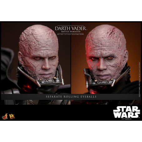 Hot toys Star Wars: Darth Vader Battaglia Danneggiata MMS 1/6