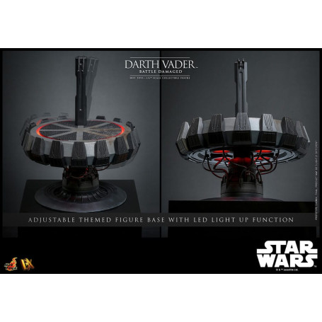 Hot toys Star Wars: Darth Vader Battaglia Danneggiata MMS 1/6