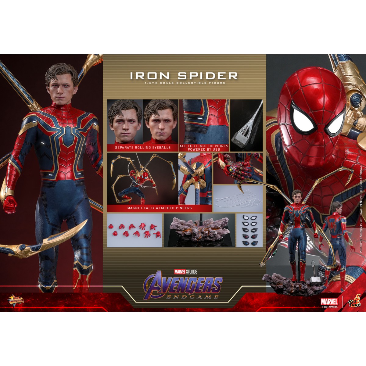 Hot Toys Marvel Avengers: Endgame - Iron Spider MMS 1/6
