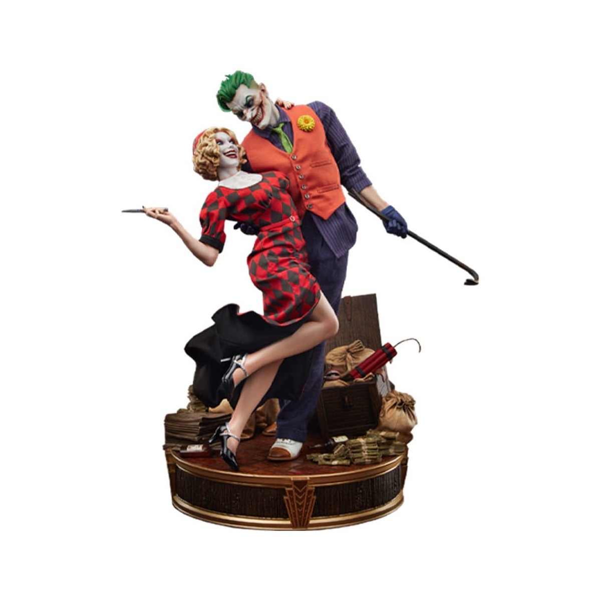 Sideshow DC Comics Mythos - Joker e Harley Quinn: amore senza legge