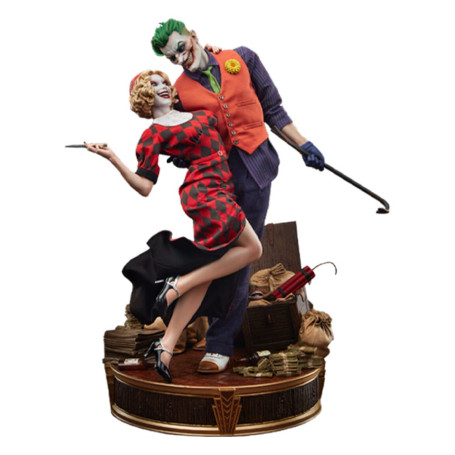 Sideshow DC Comics Mythos - Joker e Harley Quinn: amore senza legge