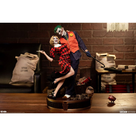 Sideshow DC Comics Mythos - Joker e Harley Quinn: amore senza legge
