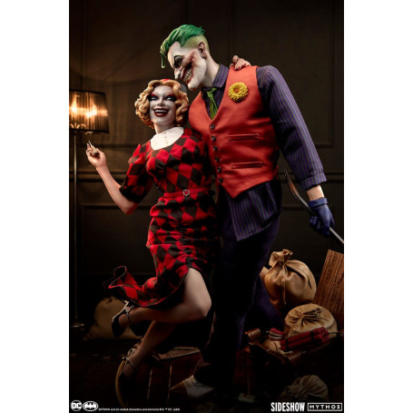 Sideshow DC Comics Mythos - Joker e Harley Quinn: amore senza legge
