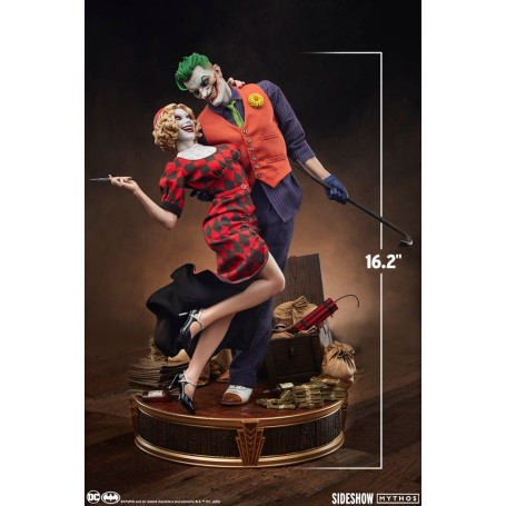 Sideshow DC Comics Mythos - Joker e Harley Quinn: amore senza legge
