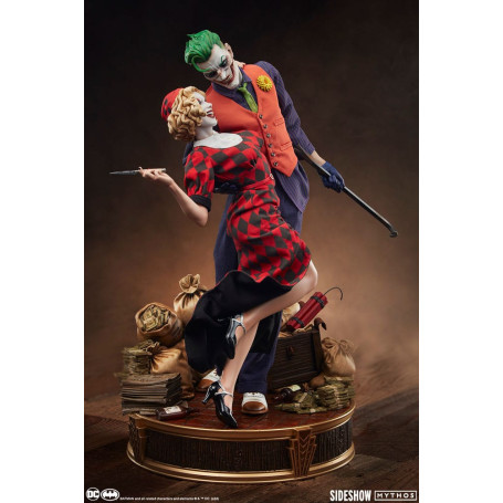 Sideshow DC Comics Mythos - Joker e Harley Quinn: amore senza legge