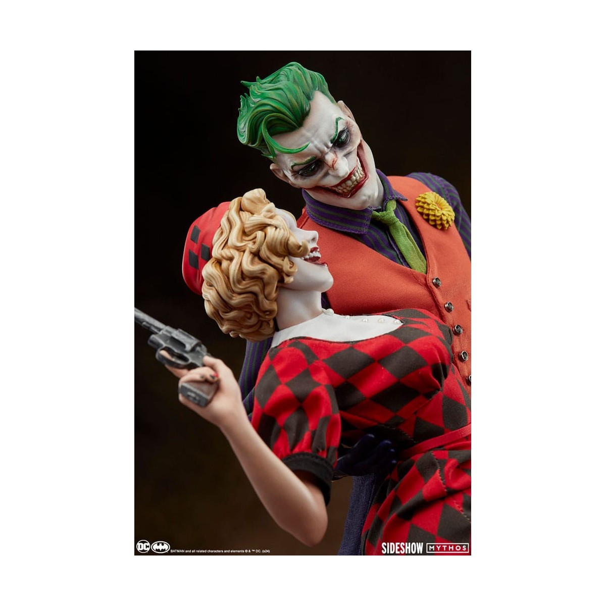 Sideshow DC Comics Mythos - Joker e Harley Quinn: amore senza legge