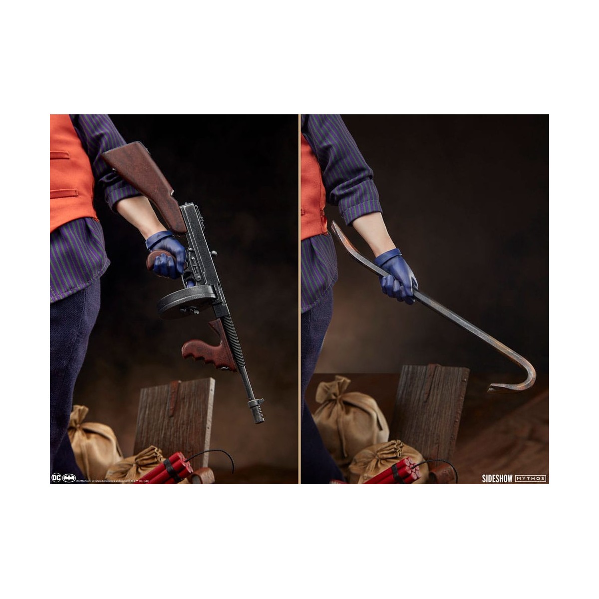 Sideshow DC Comics Mythos - Joker e Harley Quinn: amore senza legge