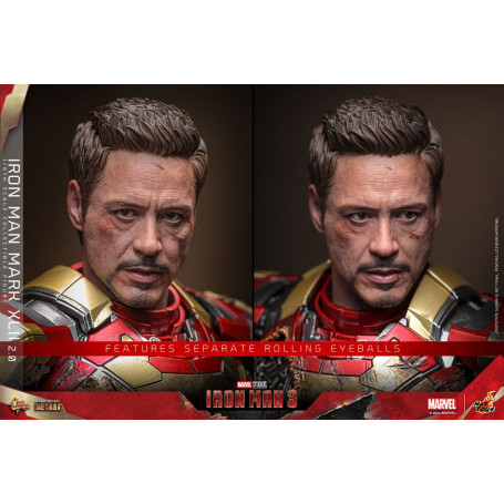 Hot Toys - Iron Man 3 - Mark XLII 2.0 die cast MMS 1/6 - Mark 42