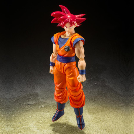 Nazioni Tamashii - DB Super - SUPER SAIYAN GOD SON GOKU - Dio Saiyan della Virtù - SHF SHFiguarts