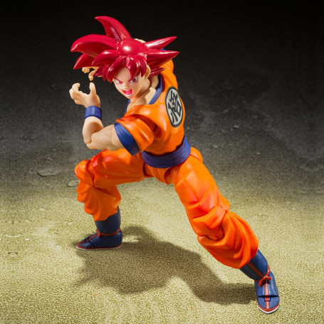 Nazioni Tamashii - DB Super - SUPER SAIYAN GOD SON GOKU - Dio Saiyan della Virtù - SHF SHFiguarts