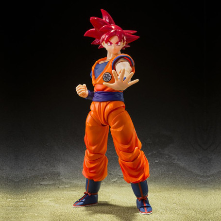 Nazioni Tamashii - DB Super - SUPER SAIYAN GOD SON GOKU - Dio Saiyan della Virtù - SHF SHFiguarts