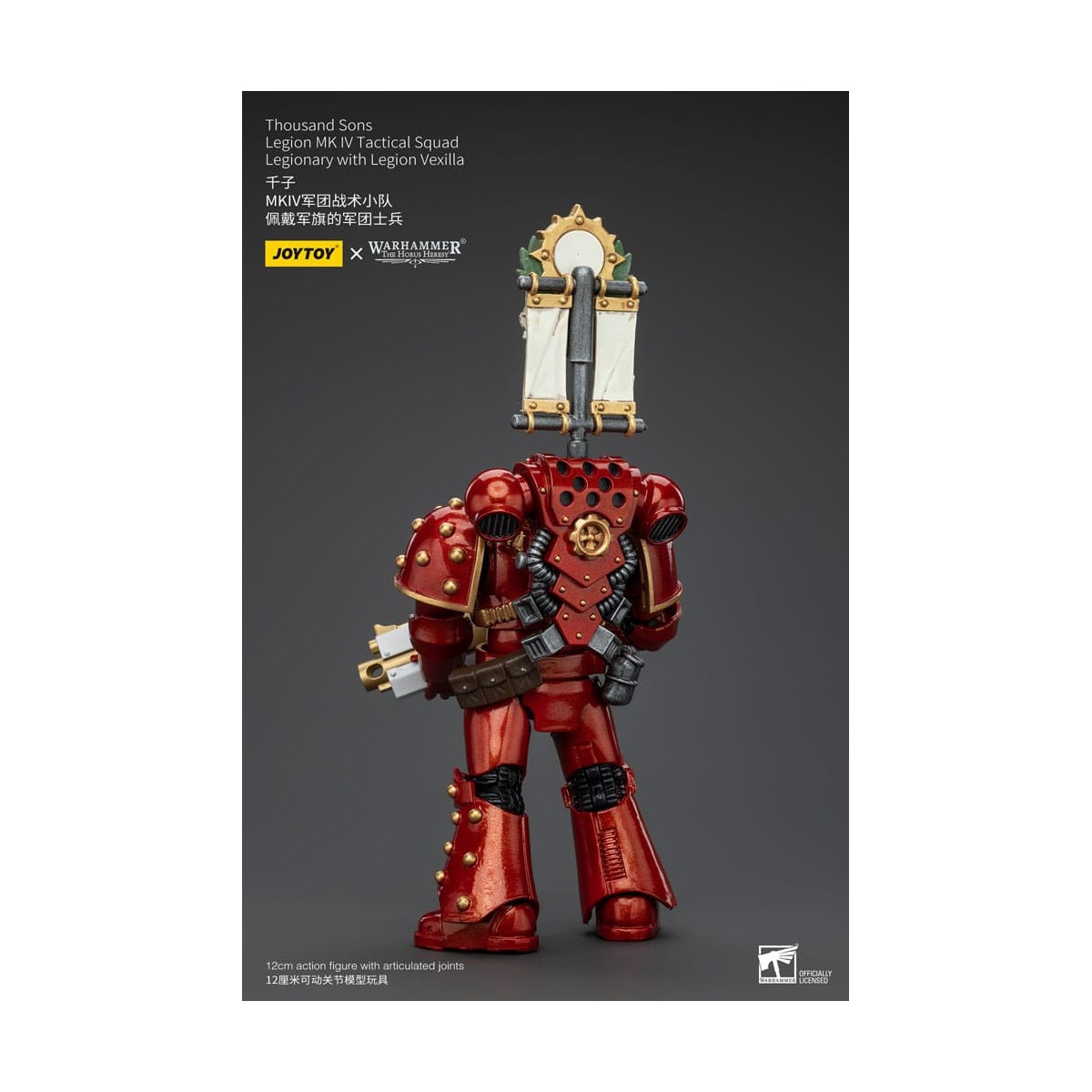 JoyToy Space Marines - Thousand sons - Legione MK IV Squadra tattica Legionaria con Legione Vexilla