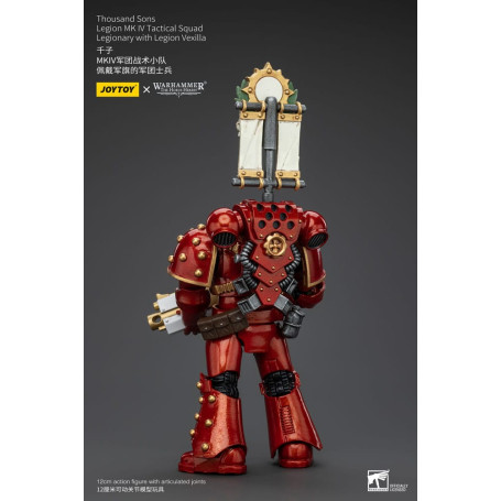 JoyToy Space Marines - Thousand sons - Legione MK IV Squadra tattica Legionaria con Legione Vexilla