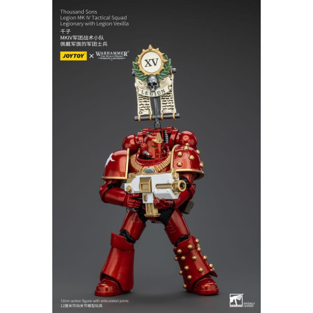 JoyToy Space Marines - Thousand sons - Legione MK IV Squadra tattica Legionaria con Legione Vexilla