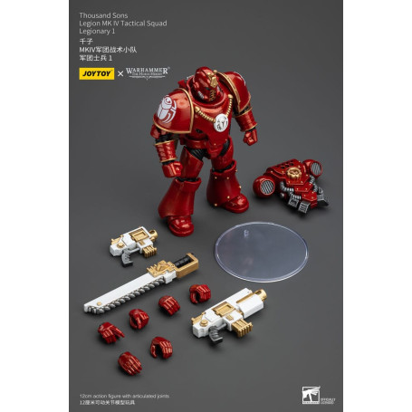 JoyToy Space Marine - Mille figli - Legione MK IV Squadra tattica Legionaria
