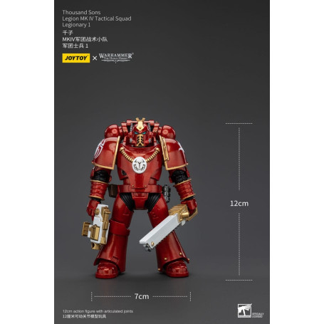 JoyToy Space Marine - Mille figli - Legione MK IV Squadra tattica Legionaria