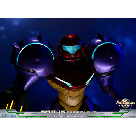First 4 Figures - Metroid - Statua in PVC di SAMUS GRAVITY SUIT in edizione da collezione