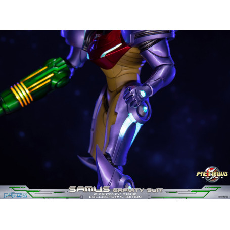 First 4 Figures - Metroid - Statua in PVC di SAMUS GRAVITY SUIT in edizione da collezione