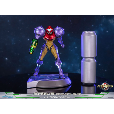 First 4 Figures - Metroid - Statua in PVC di SAMUS GRAVITY SUIT in edizione da collezione