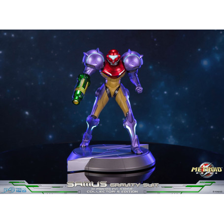 First 4 Figures - Metroid - Statua in PVC di SAMUS GRAVITY SUIT in edizione da collezione