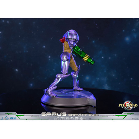 First 4 Figures - Metroid - Statua in PVC di SAMUS GRAVITY SUIT in edizione da collezione