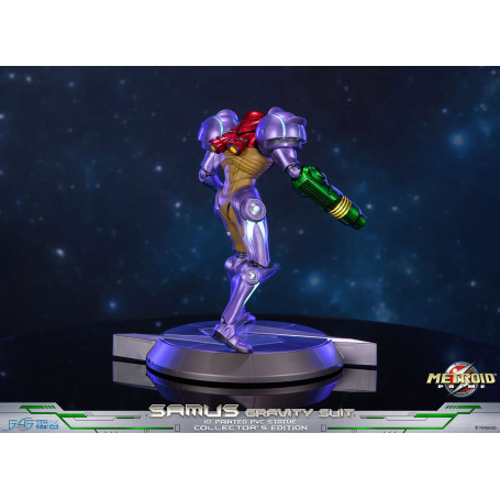 First 4 Figures - Metroid - Statua in PVC di SAMUS GRAVITY SUIT in edizione da collezione