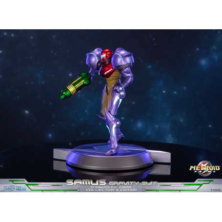 First 4 Figures - Metroid - Statua in PVC di SAMUS GRAVITY SUIT in edizione da collezione