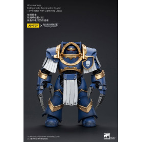 JoyToy - Space Marine - Ultramarines - Squadra Cataphractii Terminator - Terminator con artigli fulminanti 1/18