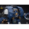 JoyToy - Space Marine - Ultramarines - Leviathan Dreadnought con lancia melta ciclonica e artigli d'assedio 1/18