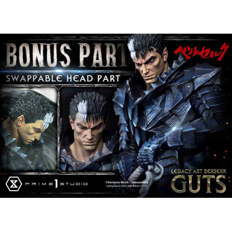 Prime 1 Studio Berserk - Kentaro Miura Legacy Art Berserker GUTS Versione Bonus Statua in scala 1/6