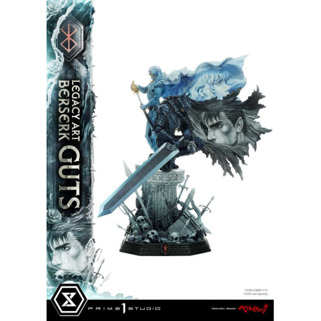Prime 1 Studio Berserk - Kentaro Miura Legacy Art Berserker GUTS Versione Bonus Statua in scala 1/6