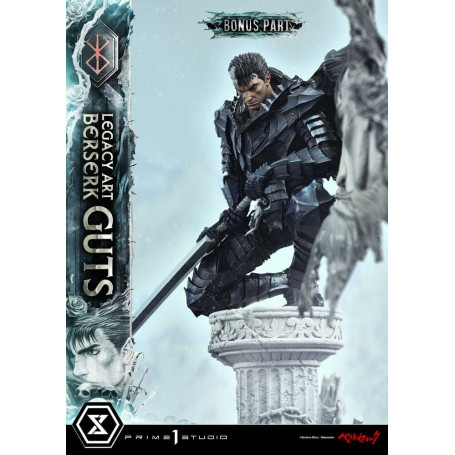 Prime 1 Studio Berserk - Kentaro Miura Legacy Art Berserker GUTS Versione Bonus Statua in scala 1/6