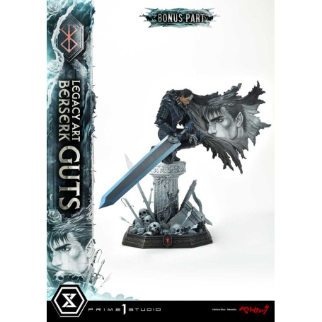 Prime 1 Studio Berserk - Kentaro Miura Legacy Art Berserker GUTS Versione Bonus Statua in scala 1/6