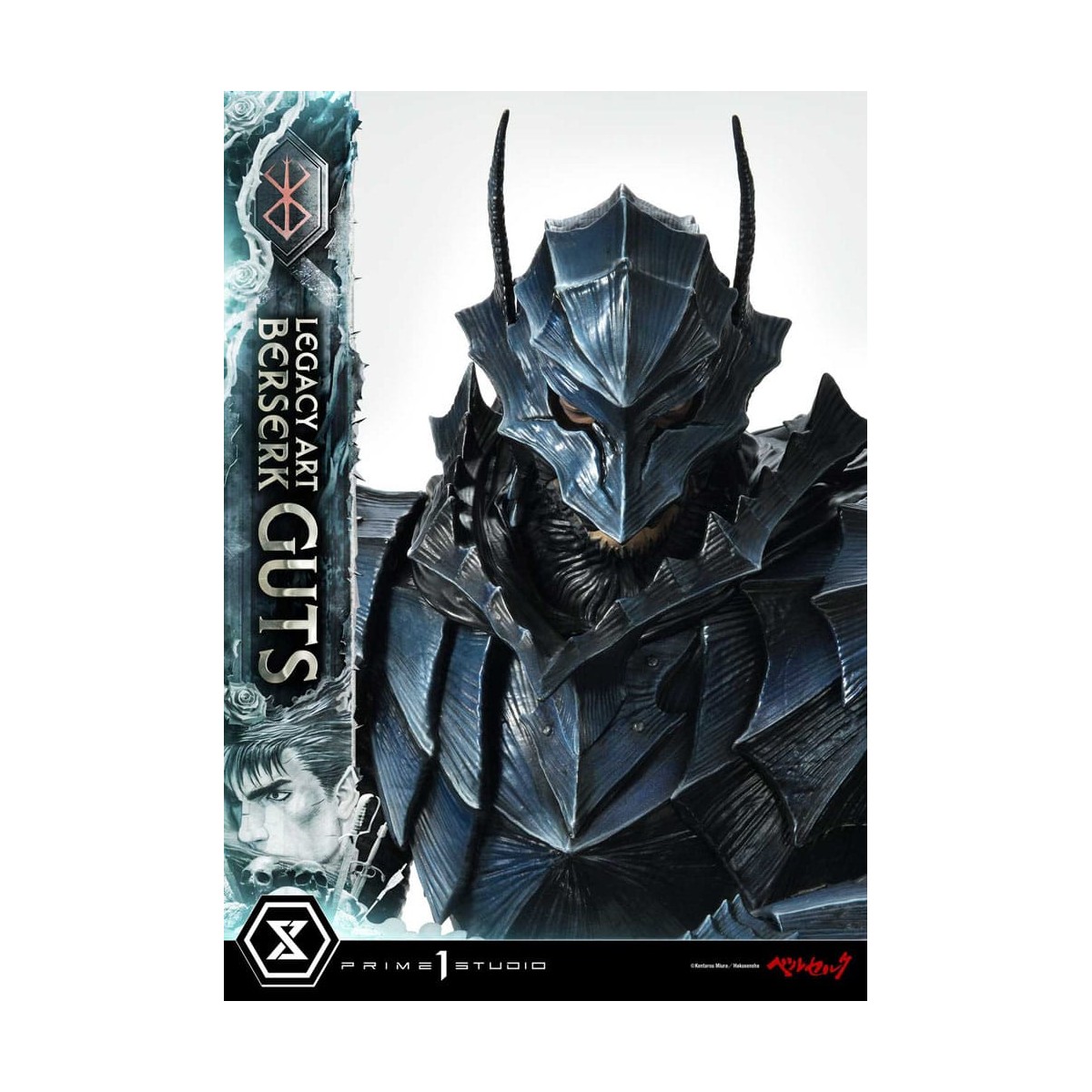 Prime 1 Studio Berserk - Kentaro Miura Legacy Art Berserker GUTS Versione Bonus Statua in scala 1/6