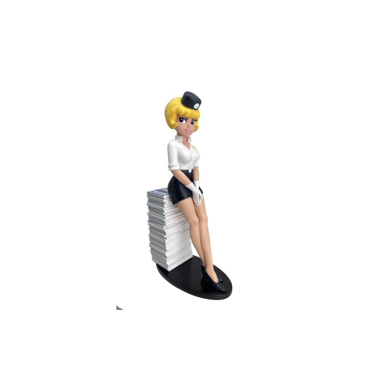 Plastoy - Natacha e la pila di album - Collectoys