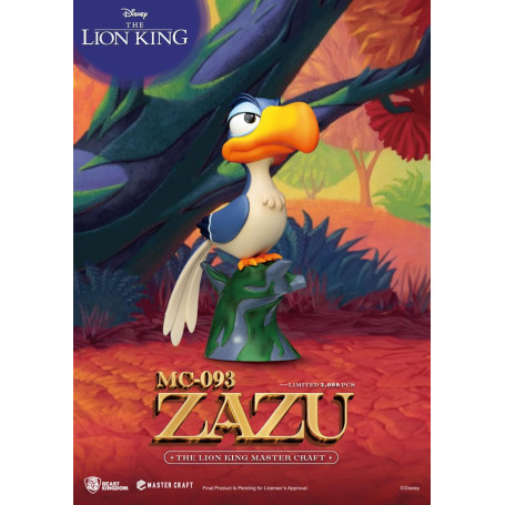 Disney - Bestia Regno Master Craft Zazu - Il Re Leone