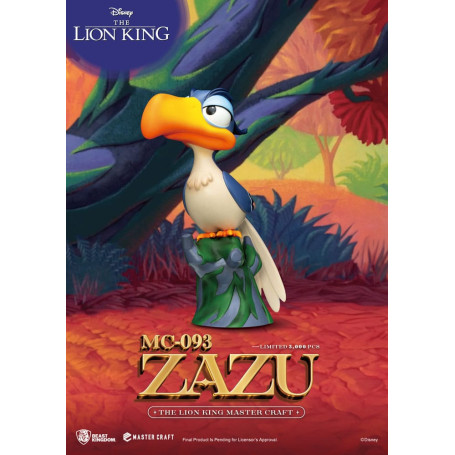 Disney - Bestia Regno Master Craft Zazu - Il Re Leone