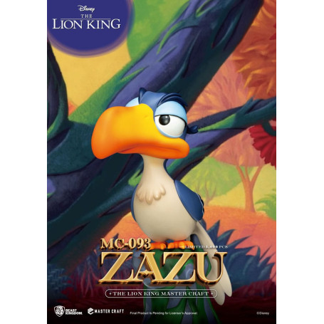 Disney - Bestia Regno Master Craft Zazu - Il Re Leone